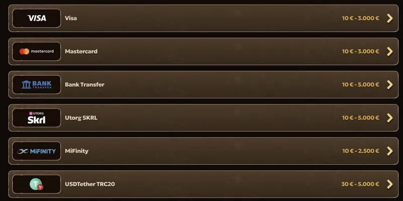 withdraw lizaro
